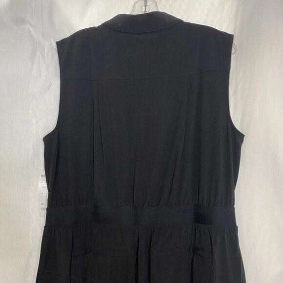 Athleta Women's Brooklyn Heights Wide Leg Jumpsuit – Size 16 – Black - Picture 6 of 13